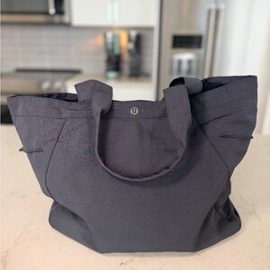 lululemon athletica Charcoal Tote Bag